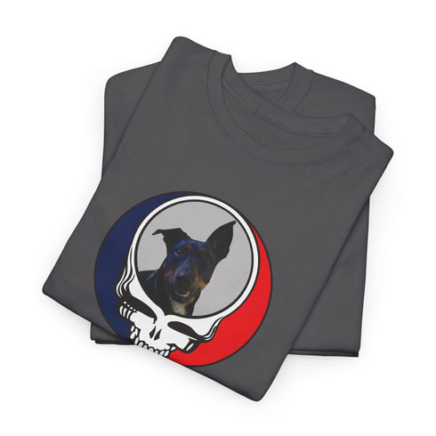 Custom Dog Stealie Unisex Grateful Dead T-Shirt (83)