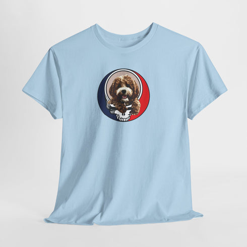 Custom Dog Stealie Grateful Dead T-Shirt (35)