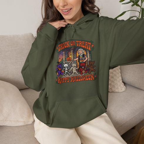 Trick-Or-Treating at Jerry's Place Premium Unisex Hoodie