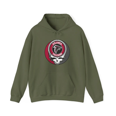Atlanta Falcons Original Stealie Grateful Dead Unisex Hoodie - NFL