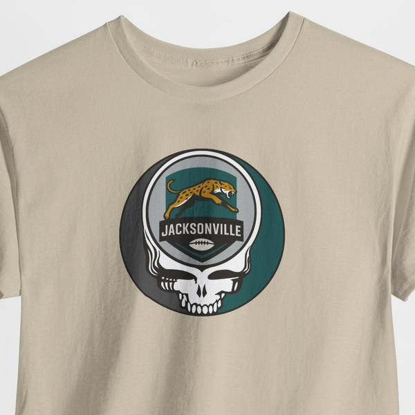 Jacksonville Football Stealie T-Shirt - Gridiron Collection