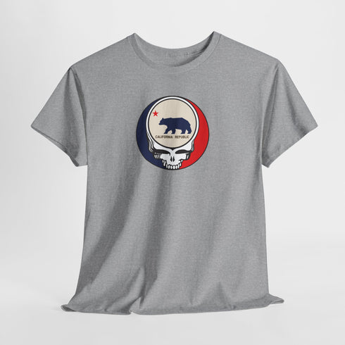 California "Unofficial" State Flag Stealie Grateful Dead T-Shirt