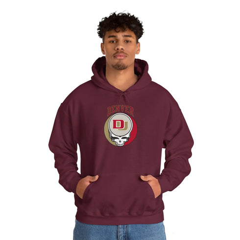 University of Denver Unisex Heavy Blend Hoodie - Hooded Sweatshirt - StealieShop