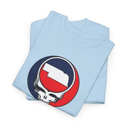 Nebraska Map Stealie Grateful Dead T-Shirt