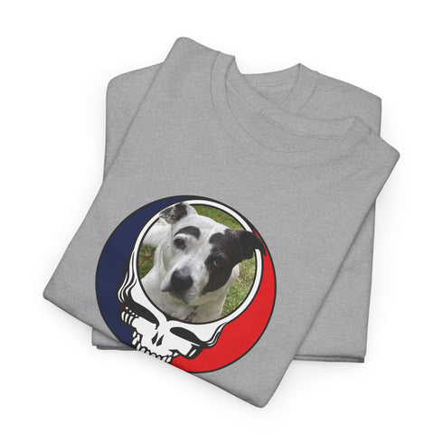 Custom Dog Stealie Unisex Grateful Dead T-Shirt (62)