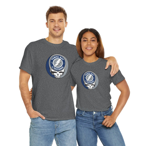 Tampa Bay Lightning Grateful Dead Steal Your Face T-Shirt - NHL StealieShop