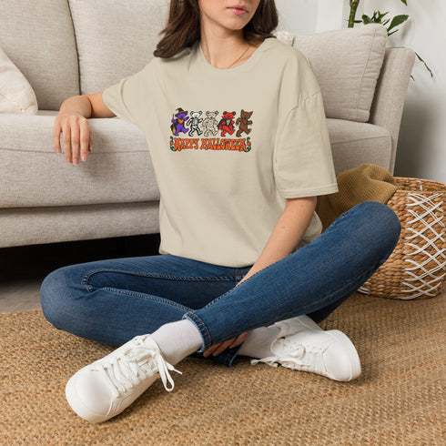 Trick-Or-Treating Bears Halloween Stealie T-Shirt