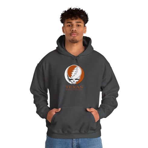 University of Texas Grateful Dead Unisex Heavy Blend Hoodie - Hooded Sweatshirt - UT Austin - StealieShop
