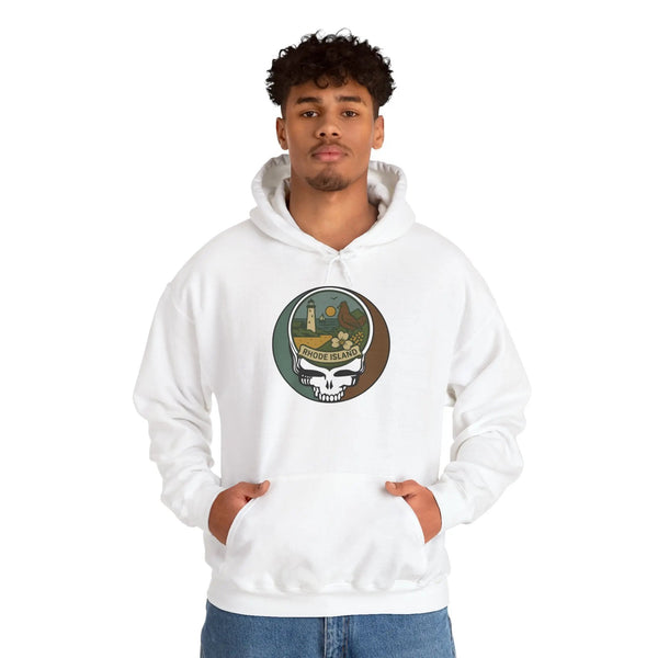 Rhode Island Stealie Unisex Heavy Blend Hoodie