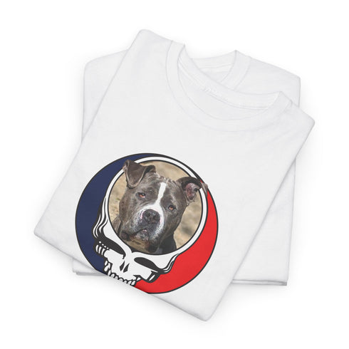 Custom Dog Stealie Unisex Grateful Dead T-Shirt (94)