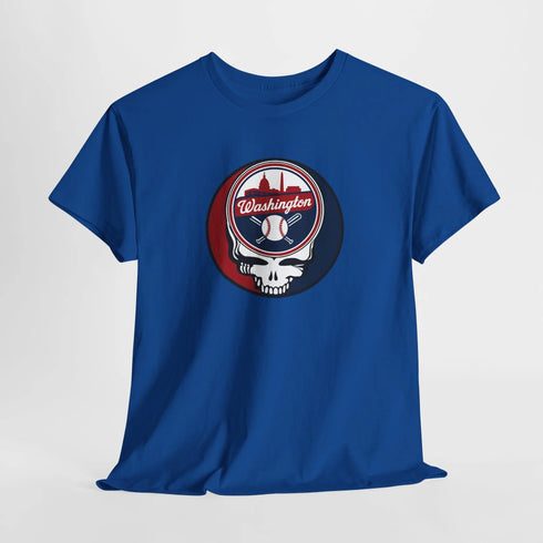 Grateful Dead - Washington Baseball Grateful Dead Steal Your Face T-Shirt - MLB - StealieShop