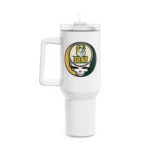 Grateful Dead - Siena College Stealie "Fat Man" Tumbler, Double Insulated 40oz Travel Mug - StealieShop