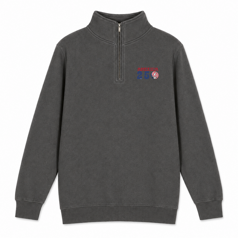 America 250 - Premium Grateful Dead Quarter-Zip Pullover - Charcoal - 5