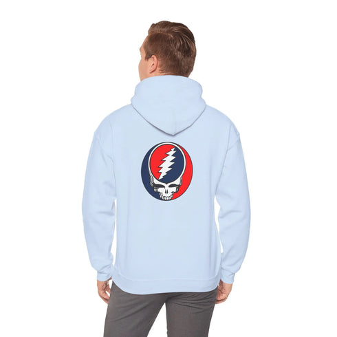 Grateful Dead - Classic Stealie Back Print Grateful Dead Hoodie - StealieShop