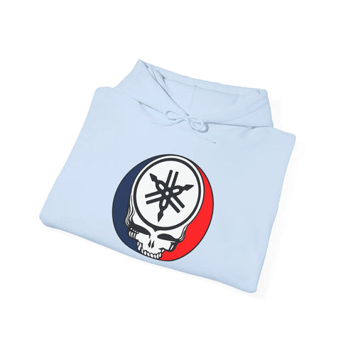 Yamaha Tuning Fork Stealie Grateful Dead Hoodie Sweatshirt