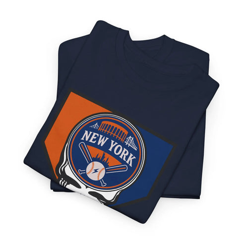 Grateful Dead - Home Run Collection: New York Edition Classic Stealie T-Shirt - MLB - StealieShop