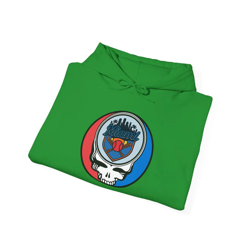 Grateful Dead - Miami Marlins Grateful Dead Unisex Heavy Blend Hoodie - StealieShop