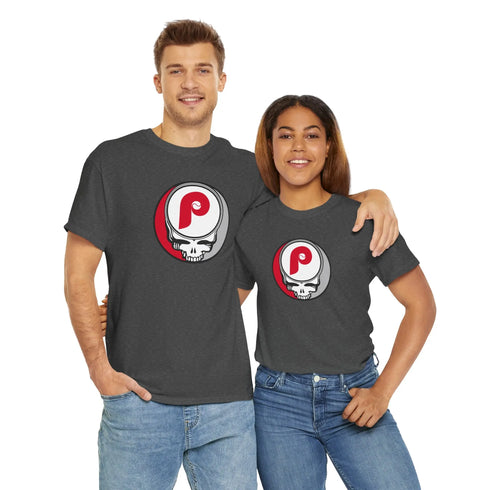 Grateful Dead - Philadelphia Phillies Grateful Dead Steal Your Face T-Shirt - MLB - StealieShop