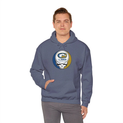 UC Davis Grateful Dead Unisex Heavy Blend Hoodie StealieShop