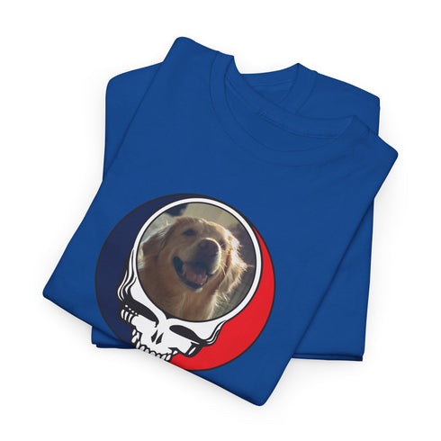 Custom Dog Stealie Unisex Grateful Dead T-Shirt (89)