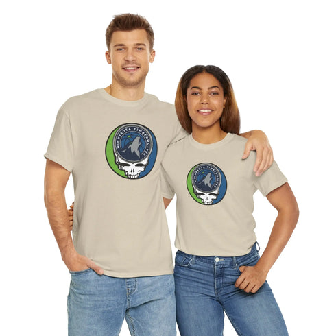 Grateful Dead - Minnesota Timberwolves Grateful Dead Steal Your Face T-Shirt - NBA - StealieShop