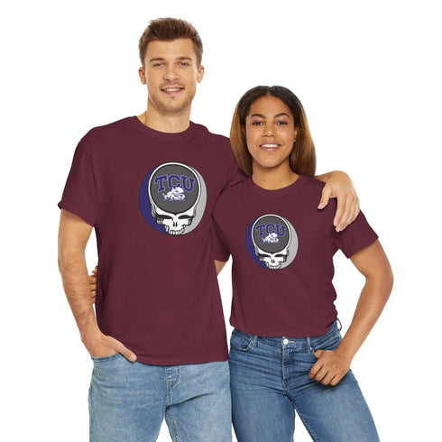 Texas Christian University Grateful Dead T-Shirt StealieShop
