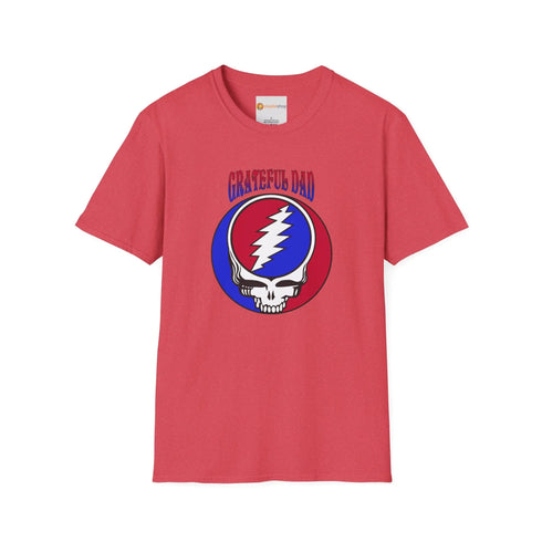 Grateful Dead - Grateful Dad Stealie Grateful Dead T-Shirt - StealieShop