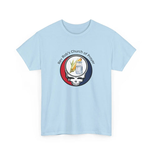 Grateful Dead - Rev Rob’s Church of Prayer Grateful Dead Steal Your Face T-Shirt - StealieShop