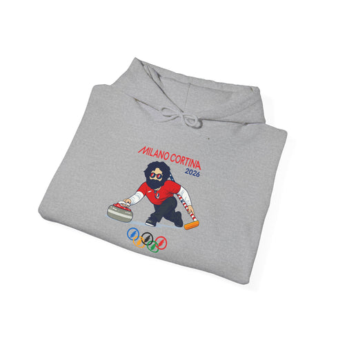 Curlin' Jerry' 2026 Milano Cortina Olympics Unisex Heavy Blend Grateful Dead Hoodie