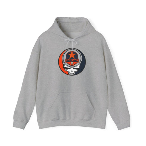 Grateful Dead - Houston Astros Grateful Dead Unisex Heavy Blend Hoodie - Hooded Sweatshirt - StealieShop