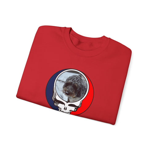 Custom Dog Stealie Crewneck Sweatshirt (142)