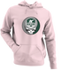 New York Football - Premium Grateful Dead Hoodie - Light Pink - 4