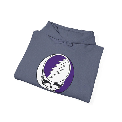 New York University Grateful Dead Hoodie - Hooded Sweatshirt - NYU - StealieShop