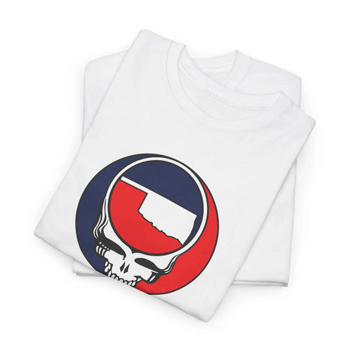 Oklahoma Map Stealie Grateful Dead Grateful Dead T-Shirt