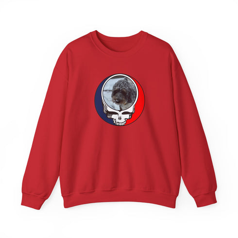Custom Dog Stealie Crewneck Sweatshirt (142)