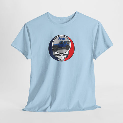 Custom Jeep Stealie Unisex Grateful Dead T-Shirt