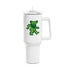 Grateful Dead - Green Dancing Bear "Fat Man" Tumbler, Double Insulated 40oz Travel Mug - StealieShop