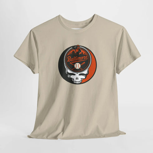 Grateful Dead - Baltimore Orioles Grateful Dead Steal Your Face T-Shirt - MLB - StealieShop