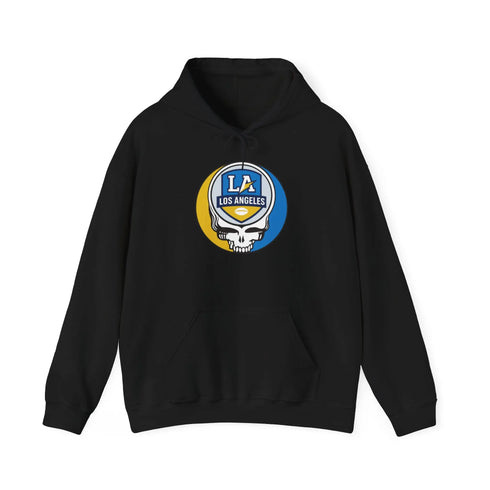 Grateful Dead - Los Angeles Chargers Stealie Grateful Dead Hooded Sweatshirt - NFL - StealieShop