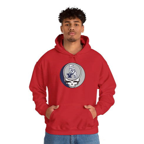 Yale University Grateful Dead Steal Your Face Unisex Hoodie - StealieShop