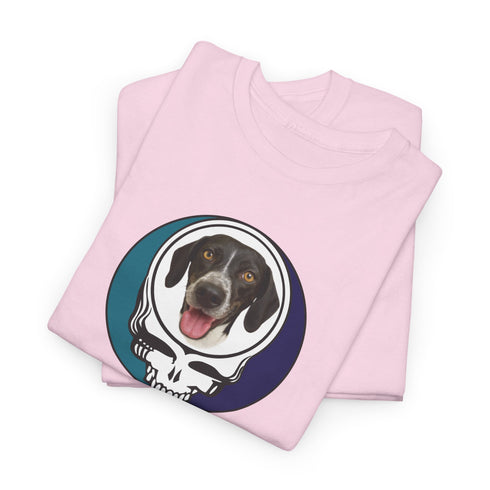 Custom Dog Stealie Unisex Grateful Dead T-Shirt (53)