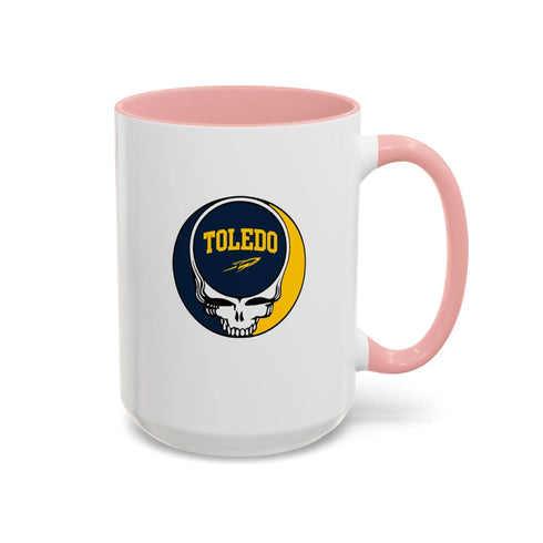University of Toledo Grateful Dead Stealie Coffee Mug Printify