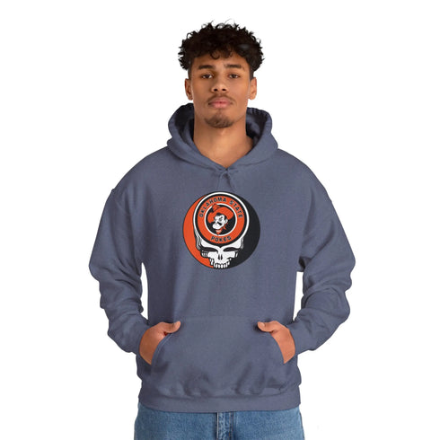 Oklahoma State University Grateful Dead Unisex Heavy Blend Hoodie - Hooded Sweatshirt - StealieShop