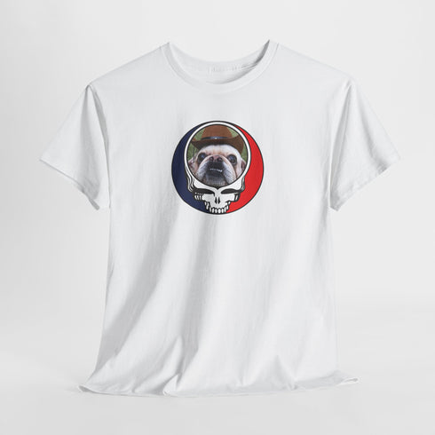 Custom Dog Stealie Unisex Grateful Dead T-Shirt (110)