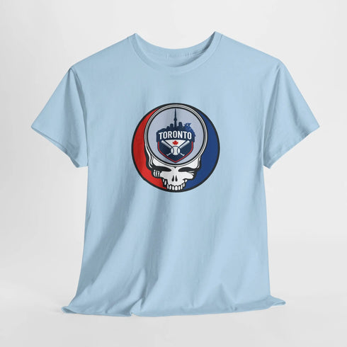 Grateful Dead - Toronto Blue Jays Grateful Dead Steal Your Face T-Shirt - MLB - Athletics - St Louis - StealieShop