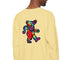 Grateful Dead - Grateful Dead Tie Dye Dancing Bear Two Sided Vineyard Collection Garment-dyed Long Sleeve T-Shirt - StealieShop