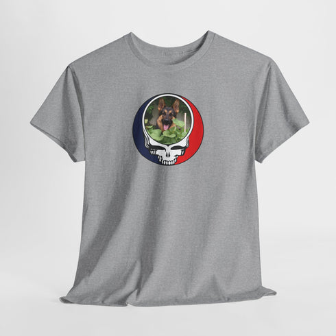 Custom Dog Stealie Unisex Grateful Dead T-Shirt (43)
