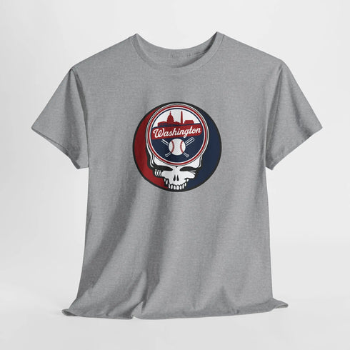 Grateful Dead - Washington Baseball Grateful Dead Steal Your Face T-Shirt - MLB - StealieShop