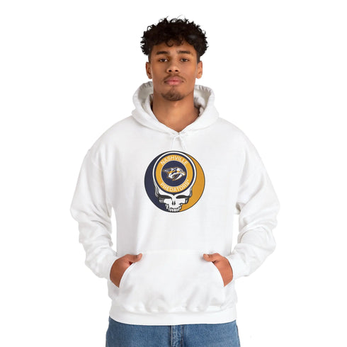 Nashville Predators Grateful Dead Unisex Heavy Blend Hoodie - StealieShop