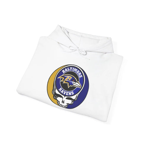 Baltimore Ravens Logo Stealie Grateful Dead Hoodie